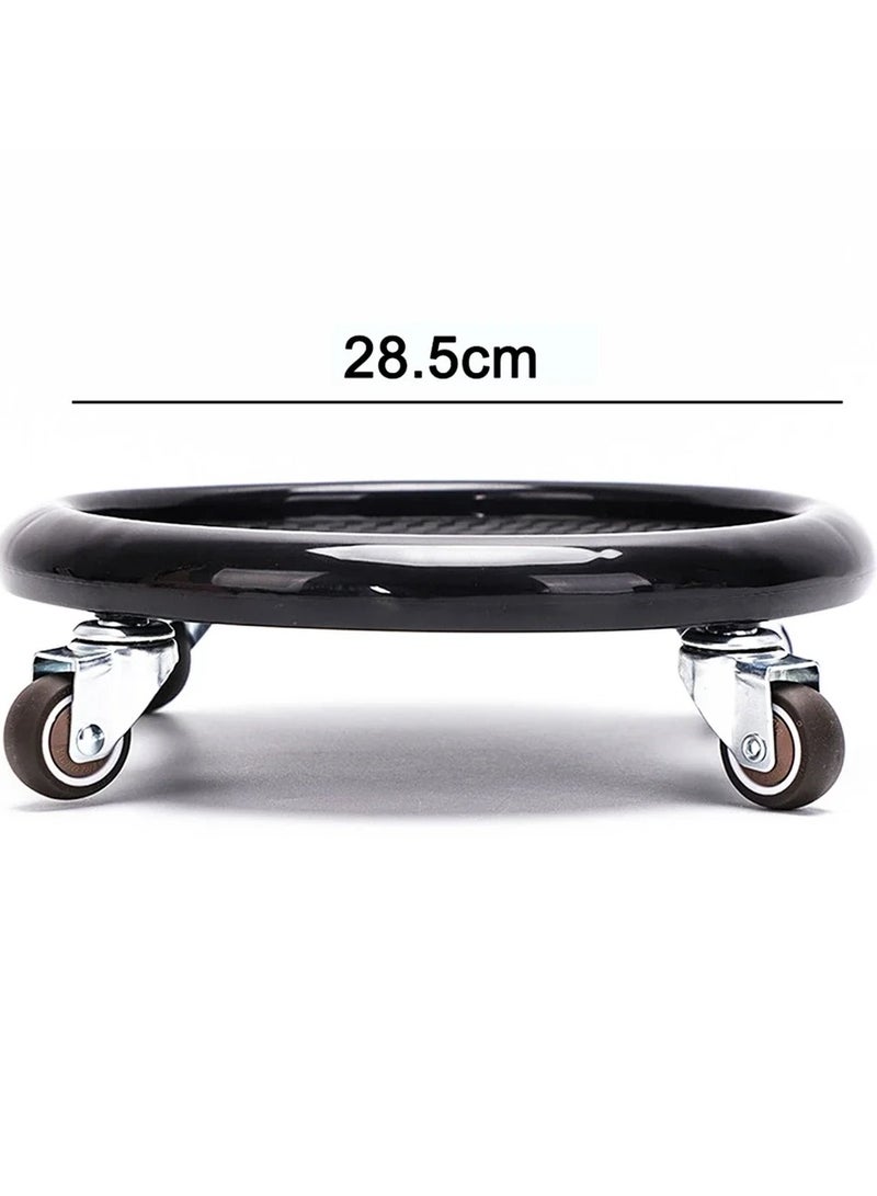 AROAQ Wheel Roller Fitness Sliding Disc Abdominal Muscle Exerciser Bodybuilding Mute Sliding Plate Abs Trainer Home Gym Equipment - Image 3