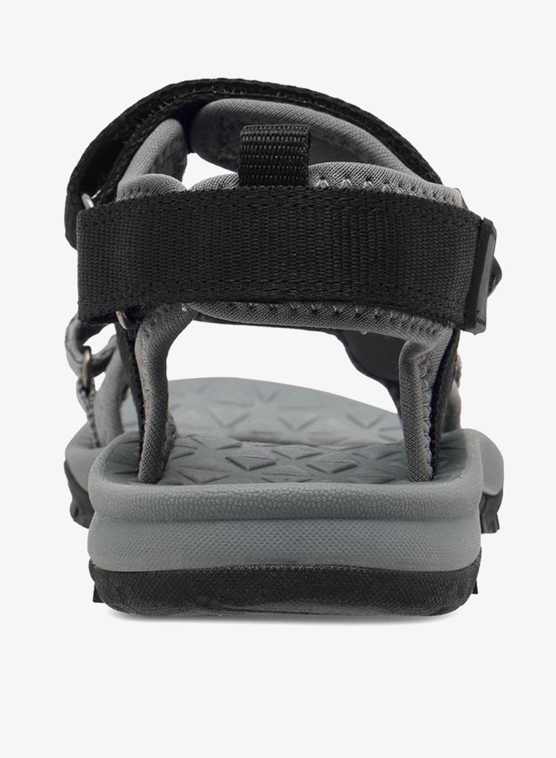 Mister Duchini Solid Strap Sandals With Hook And Loop Closure - Image 4
