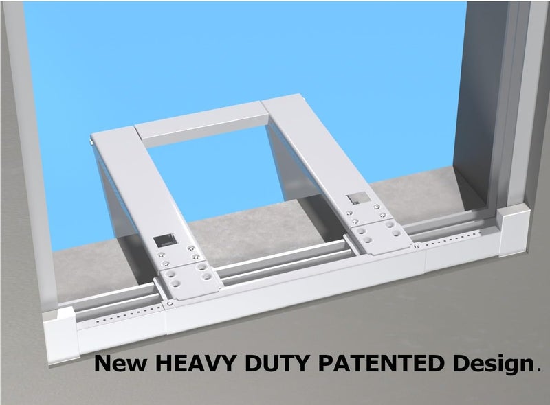 Alpine Hardware Premium Heat Pump Drill-Less Window Air Conditioner Bracket - Image 4