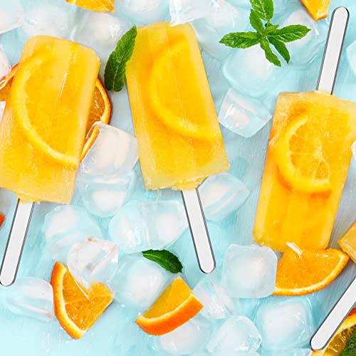 Romooa 30 Pieces Acrylic Sticks Reusable Cakesicle Cake Pop Mold Mirror Ice Pop Sticks Ice Cream Cakesicle Mold for Home Cake Candy Gifts Party Craft - Image 4