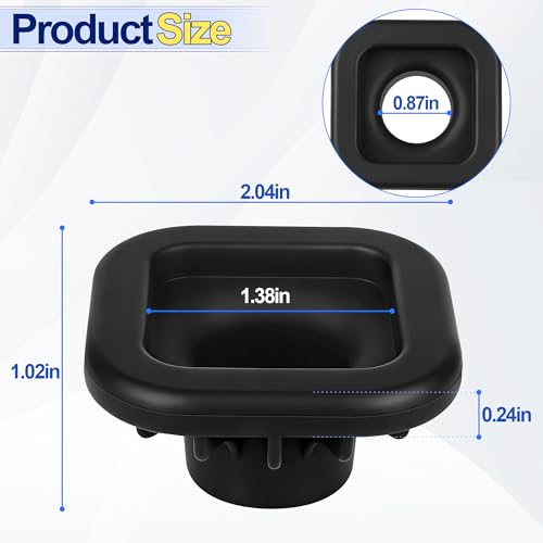 Pulems 801526 Air Brake Knob Cover for Parking Brake Knob Easy Grip Brake Soft Button Cover Perfect for Bus and Truck Drivers Air Brake Rubber Knob Keep Your Hands from Hurting from Repeated Knob Use - Image 3