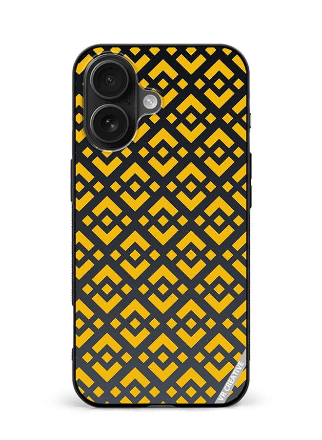 Protective Case Cover For Apple iPhone 16 Binance Logo Design Multicolour