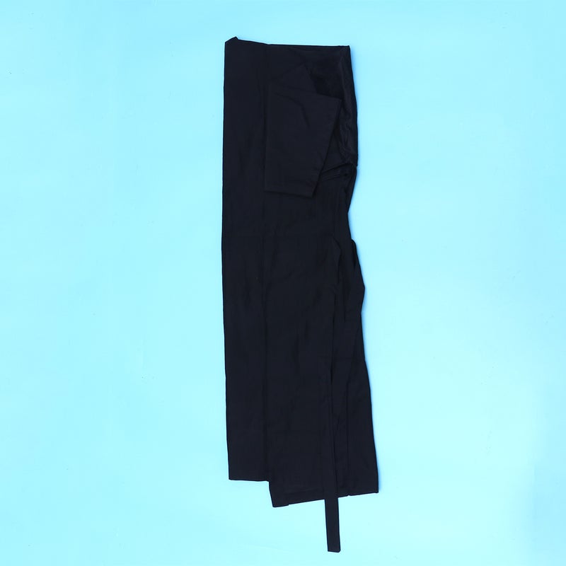 Waterproof Barber Suit Salon Client Gown Robes Cape Hair Salon Hair Cutting Smock for Barber Shop (Black) - Image 3