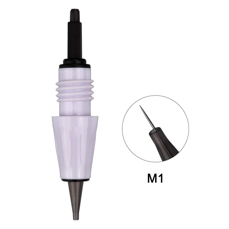 4beauty Therapy 20Pcs Tattoo Needle Cartridges for Permanent Makeup Tattoo Machine Artmex V6,V8,V9,V11 models available size 1R,3R,5R,7R,3F,5F,7F Tattoo Needles (MI) - Image 2