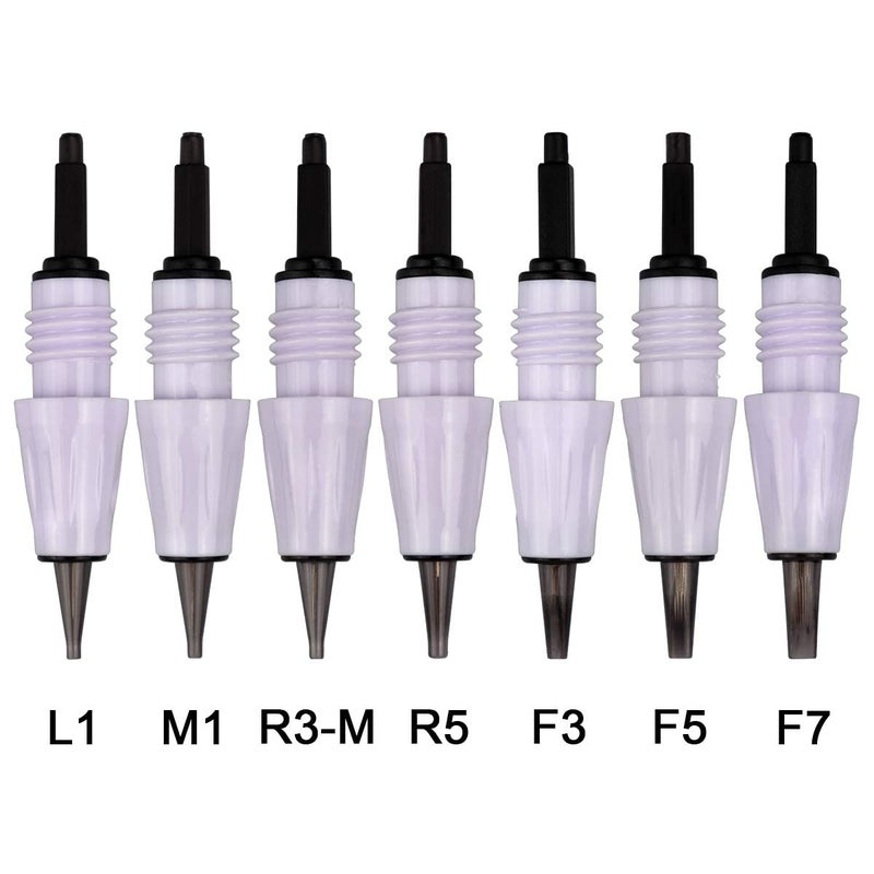 4beauty Therapy 20Pcs Tattoo Needle Cartridges for Permanent Makeup Tattoo Machine Artmex V6,V8,V9,V11 models available size 1R,3R,5R,7R,3F,5F,7F Tattoo Needles (MI) - Image 3