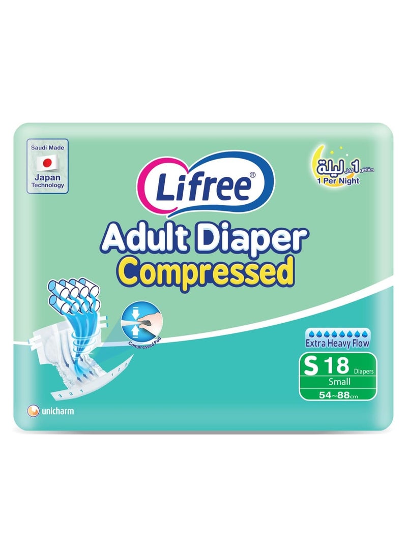 Lifree Adult Diapers Small Size, 18 Pieces  - Image 1