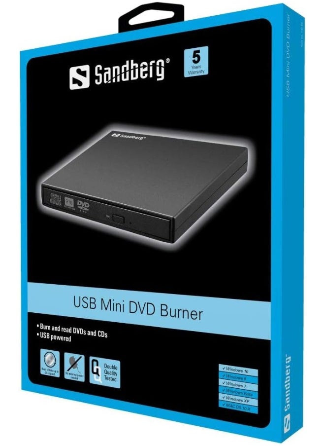 Sandberg - USB Mini DVD Burner - Image 1