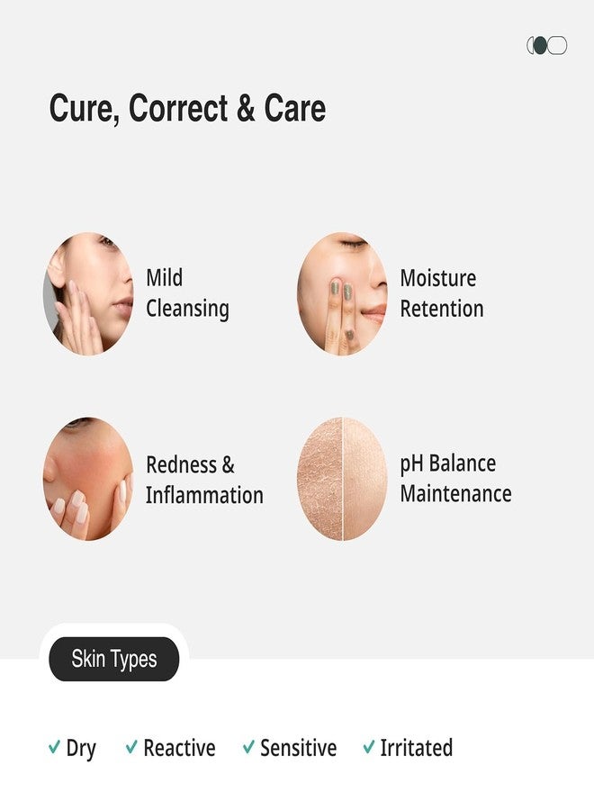 Cureskin غسول الوجه كيورسكين سينسيتيف برو مع زبدة توكوما ومستخلصات التفاح للبشرة الحساسة، 100 مل (عبوة من قطعتين) - Image 3