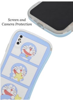 Houmt iPhone X Case Cover with Cute Cartoon Design Tough Phone Case Shockproof Protective TPU Compatible with Apple iPhone X/XS Cover  - Image 2