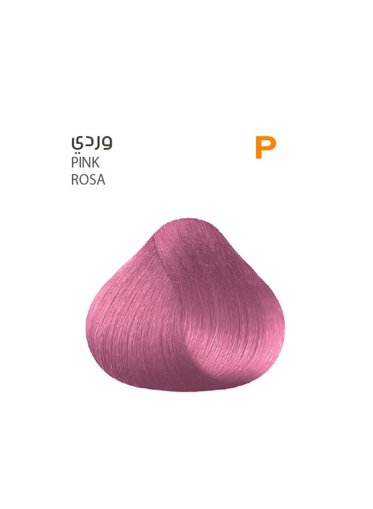 SAVOO Hair Color Cream P Pink - Herbal Extract & Oil Plex 100ml - Image 1