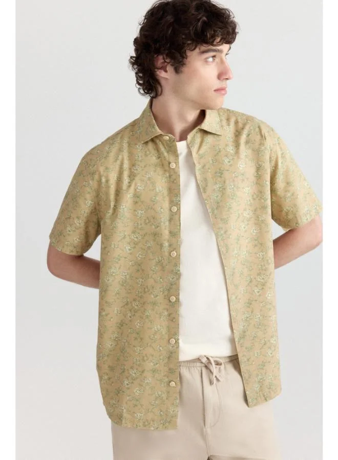 Springfield Printed short sleeve shirt