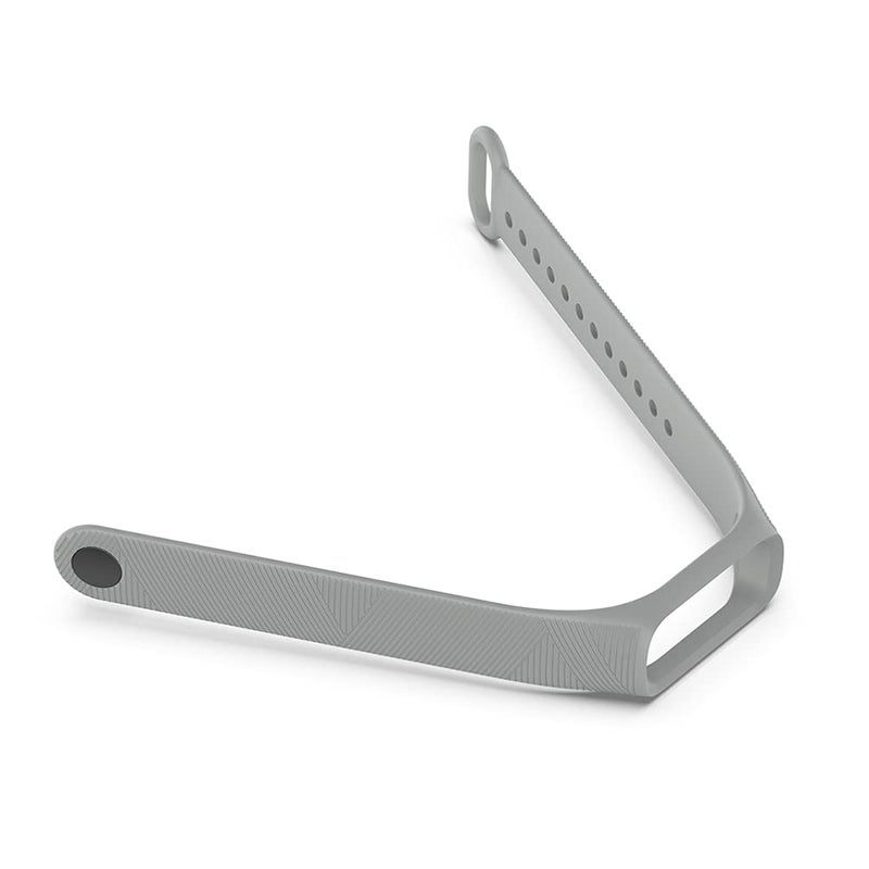Soft Silicone Replacement Band Compatible With Samsung Galaxy Fit E Grey - Image 2
