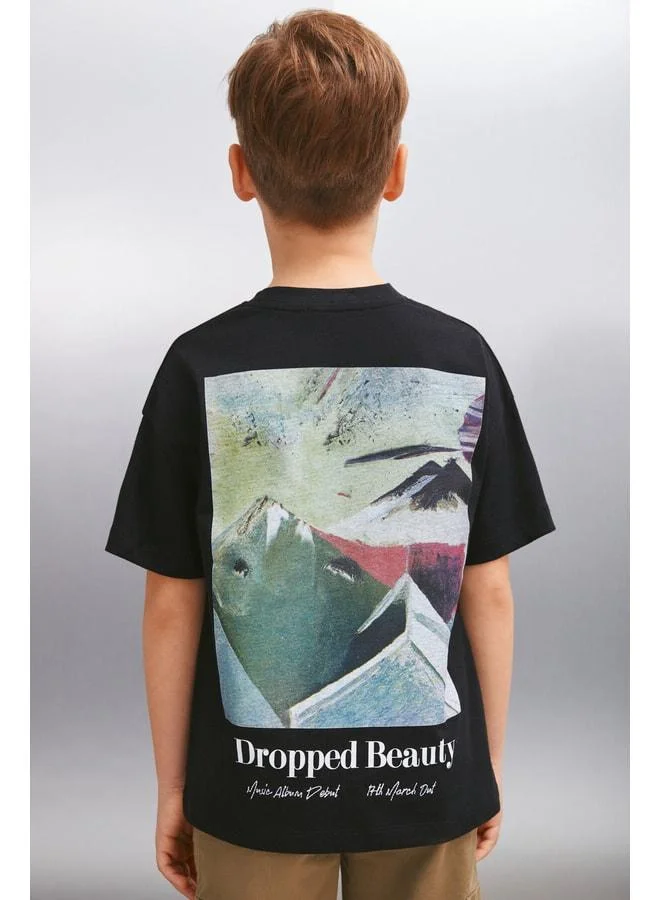 GRIMELANGE DARROW Men's Black T‑Shirt.
