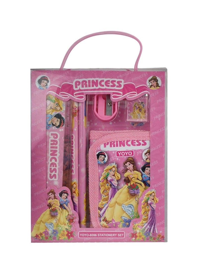 Huitich - 6 Pcs Princess Stationery Kit - Image 1