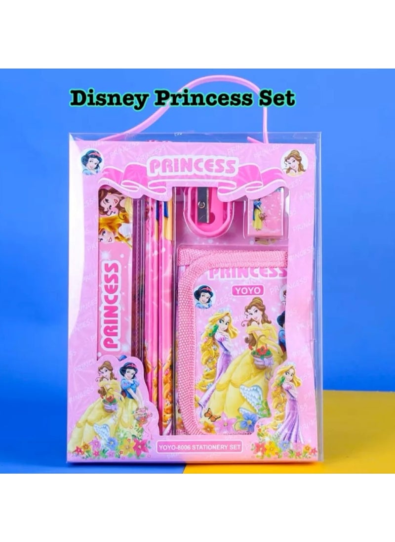 Huitich - 6 Pcs Princess Stationery Kit - Image 1