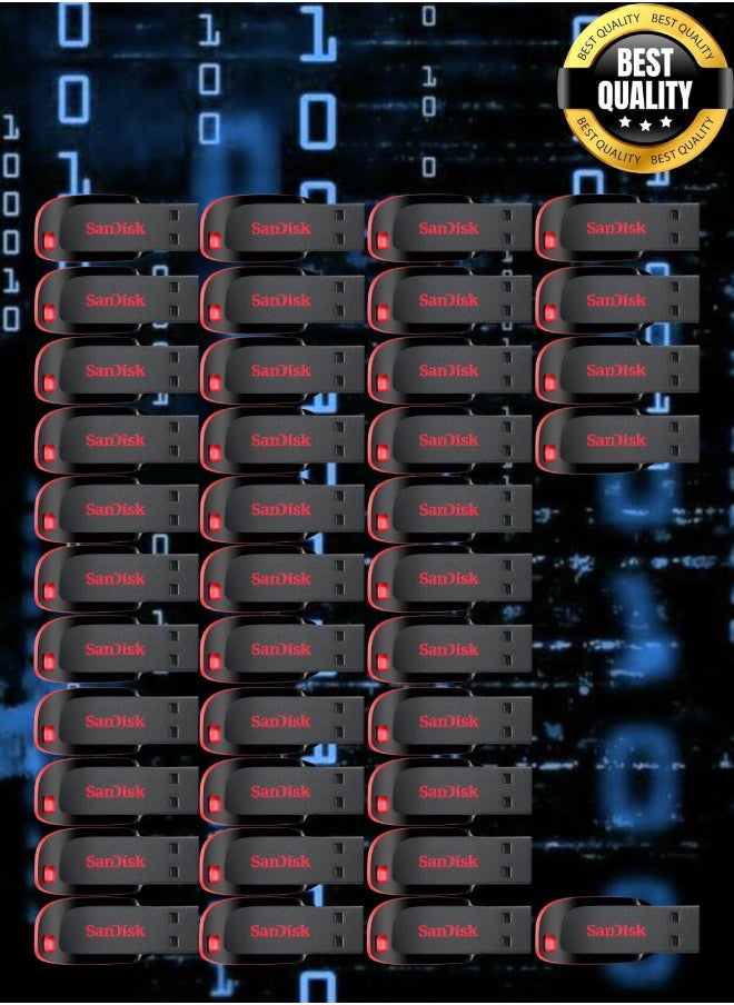 Sandisk 38 Pieces 32GB Cruzer Blade Usb Flash USB2.0  - Image 1