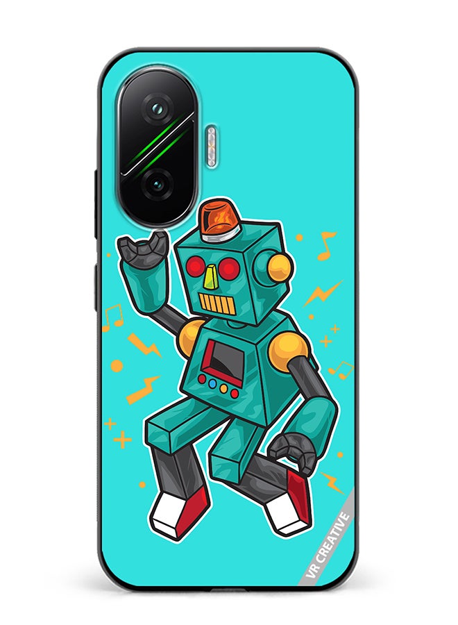 Protective Case Cover For Xiaomi Poco F7 Root Party Design Multicolour