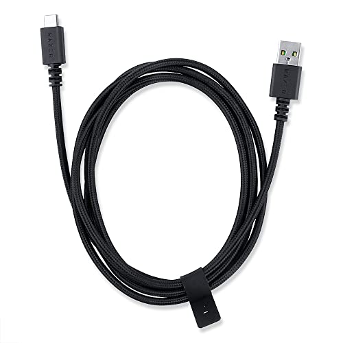 HUYUN USB C to USB Data Charging Cable Compatible for Razer BlackWidow V3 Pro Deathstalker V2 Pro Mechanical Wireless Gaming Keyboard - Image 2