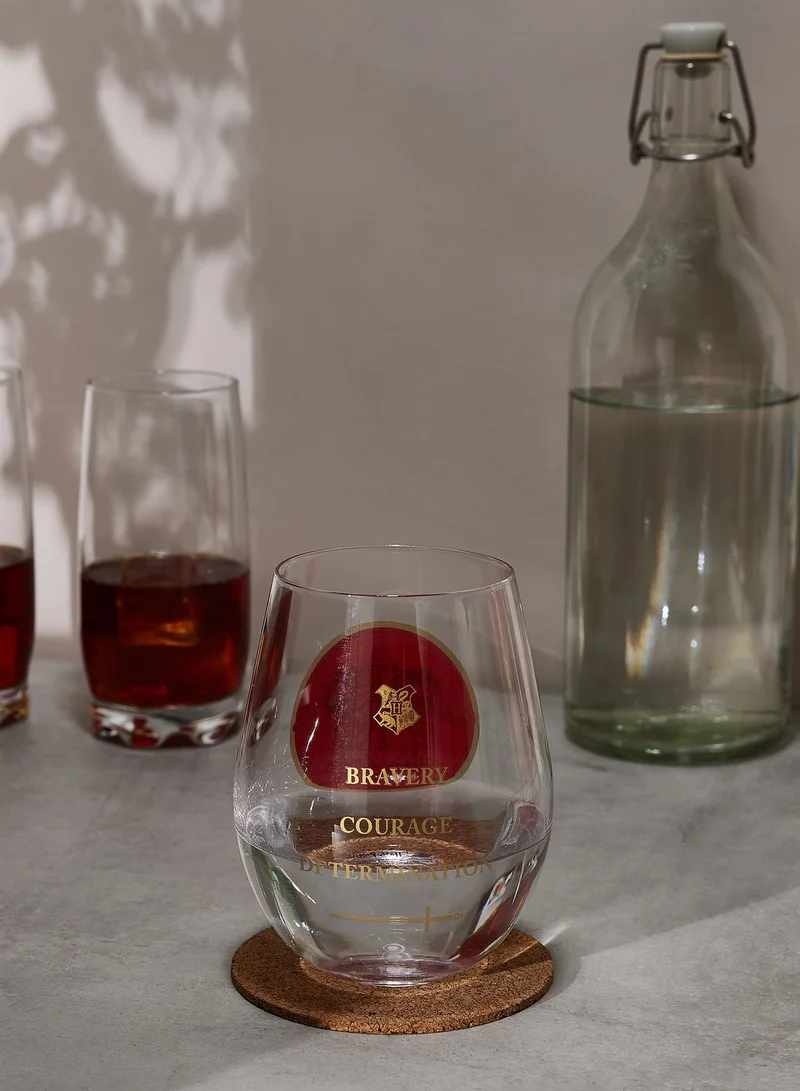 Half Moon Bay Harry Potter Proud Gryffindor Glass Tumbler Boxed 325Ml