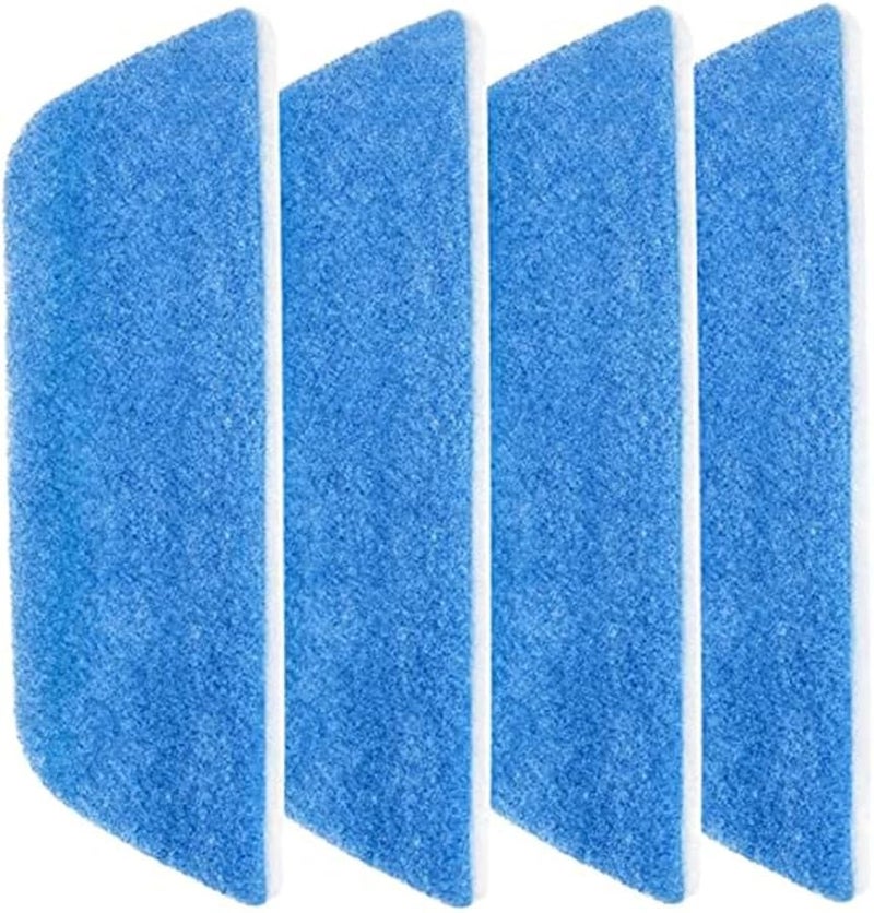 Coleman 6 X 16 Inch MERV 6 RV Air Conditioner Replacement Filters 4 Pack Polyester Blue White - Image 2