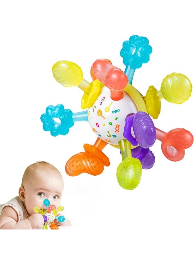 عربست ألعاب مونتيسوري الحسية للأطفال الرضع من 0-6 6 6-12 شهرًا، ألعاب تسنين للأطفال الرضع 0 3 6 6 9 12 18 شهرًا، ألعاب تعليمية تنموية للأطفال حديثي الولادة هدايا للأطفال بعمر سنة و2 سنة للأولاد والبنات - Image 1