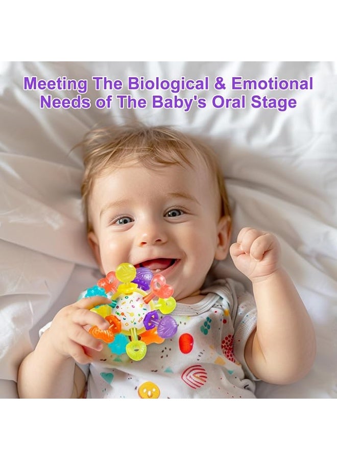 عربست ألعاب مونتيسوري الحسية للأطفال الرضع من 0-6 6 6-12 شهرًا، ألعاب تسنين للأطفال الرضع 0 3 6 6 9 12 18 شهرًا، ألعاب تعليمية تنموية للأطفال حديثي الولادة هدايا للأطفال بعمر سنة و2 سنة للأولاد والبنات - Image 2