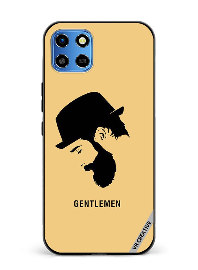 VR CREATIVE Protective Case Cover For Infinix Smart 6 HD Gentlemen Design Multicolour - Image 1