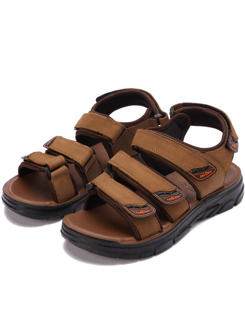 Genuine leather sandals with a practical sporty design and a comfortable sole - available in all sizes and colors