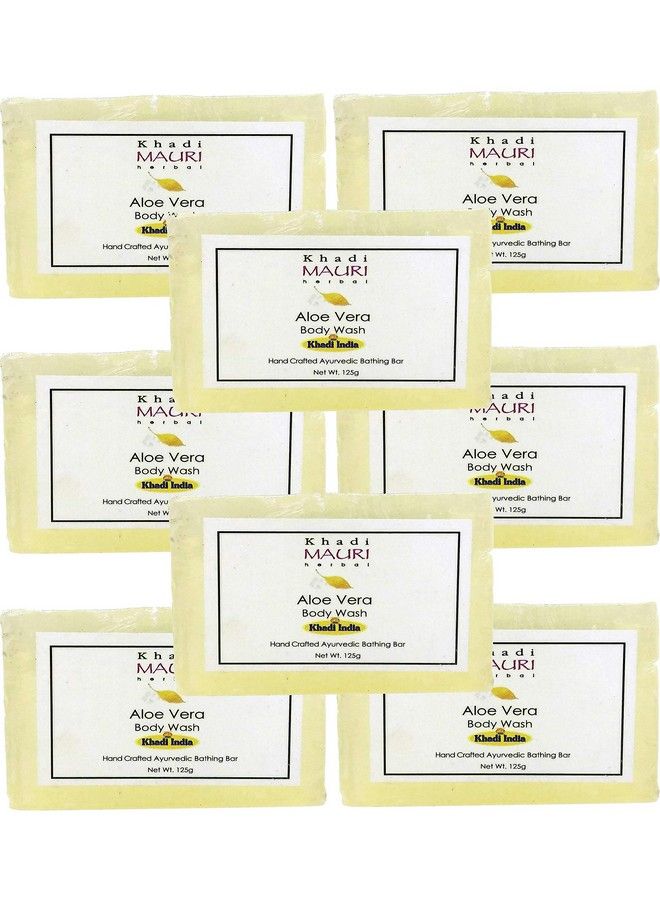 Khadi Mauri Aloevera Soap Pack Of 8 (1000G) - Image 2