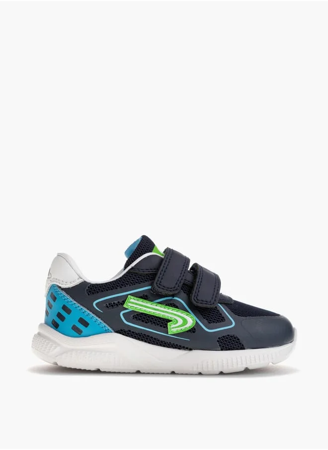 Pablosky Boys Textured Shoes With Hook & Loop Closure