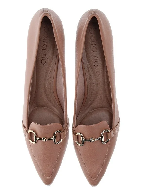Beira Rio Low Heels Pump for Women – Elegant Office Heel Shoes & Classic Pumps for Girls