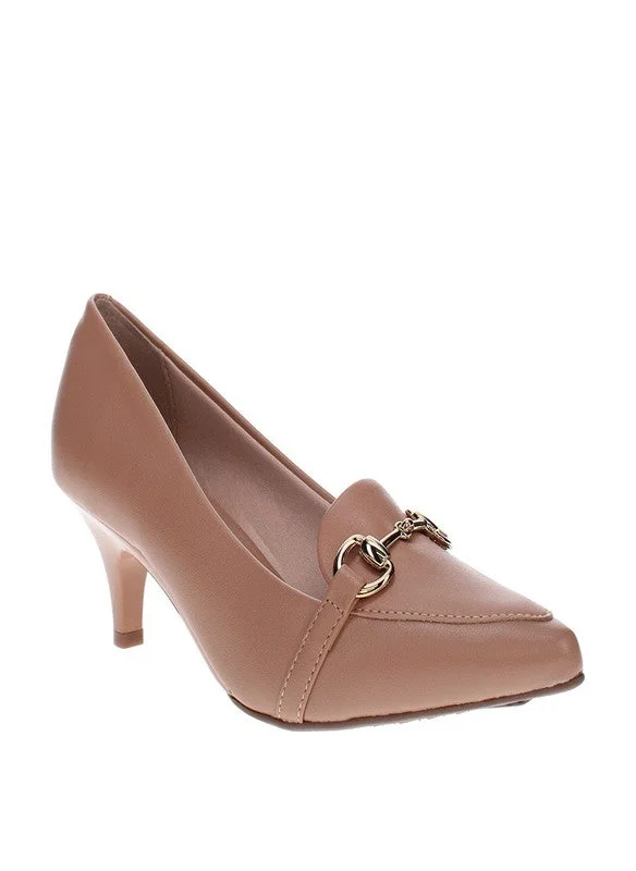 Beira Rio Low Heels Pump for Women – Elegant Office Heel Shoes & Classic Pumps for Girls