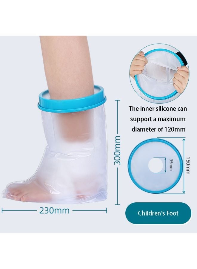 Coconut Children's foot waterproof wound protective cover, waterproof + breathable + comfortable, suitable for fracture, postoperative and other scenes - Image 4
