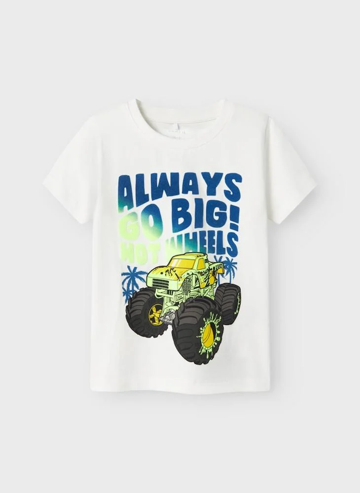 NAME IT Kids Hotwheel Crew Neck T-Shirt