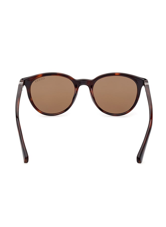 GUESS نظارة شمسية دائرية للجنسين للحماية من الأشعة فوق البنفسجية - GU521652H51 - مقاس العدسة 51 ملم - Image 4