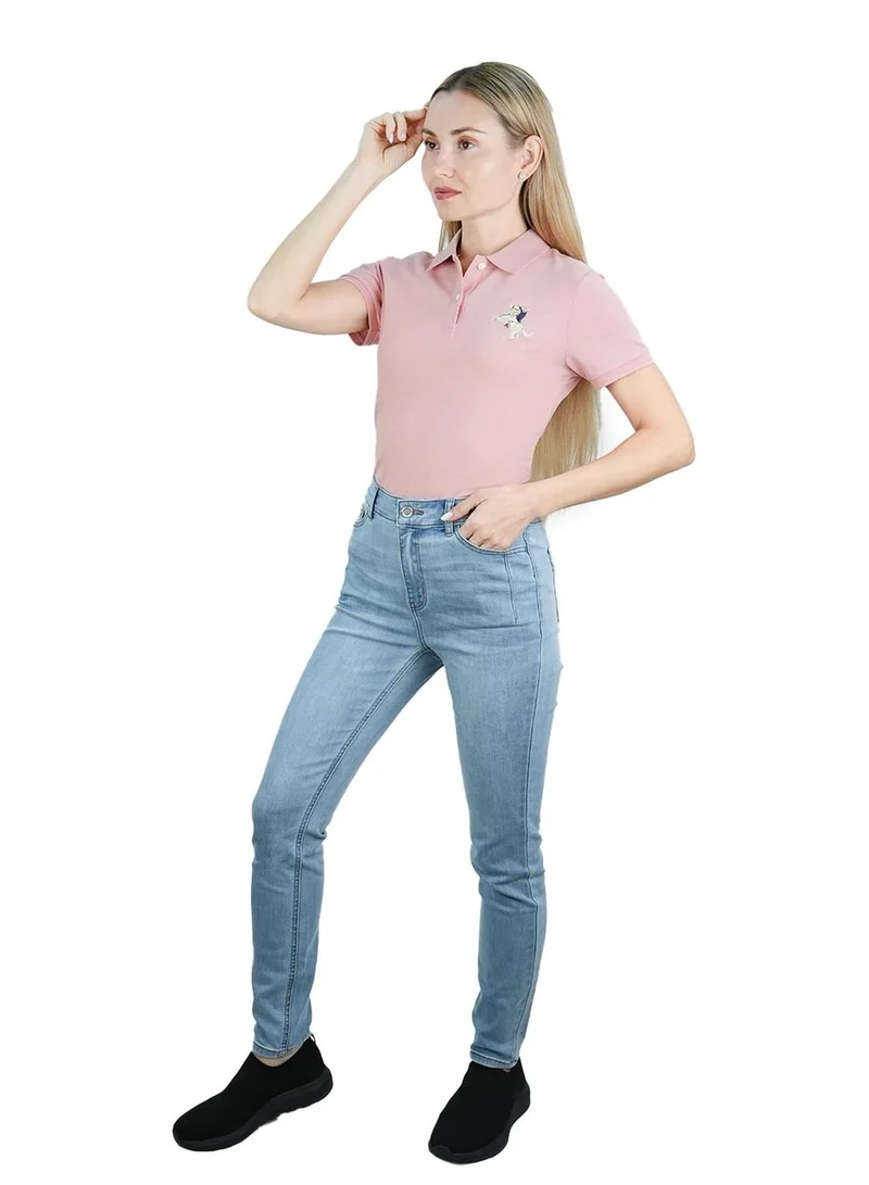 GIORDANO Women's High Rise Slim Tapered Jeans - Comfortable & Stylish Denim