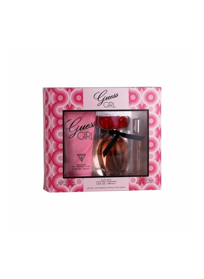 GUESS Guess Girl EDT For Women 100ML Set 
