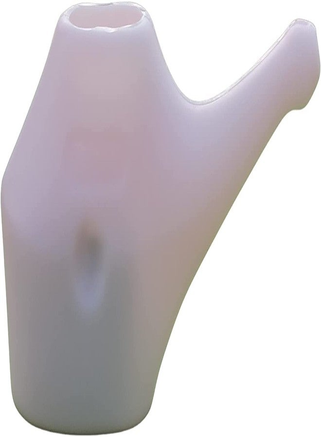 ANCIENTIMPEX Ancient Impex - Traveler's Plastic Neti Pot for Nasal Cleansing (250 Ml Capacity) with brush and 5 Sachets Neti Salt for Adult | Natural Treatment for Sinus, Infection and Congestion-White Color - Image 1