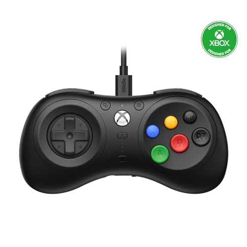 8Bitdo M30 Wired Controller for Xbox Series X|S, Xbox One, and Windows with 6-Button Layout - Officially Licensed - Image 1