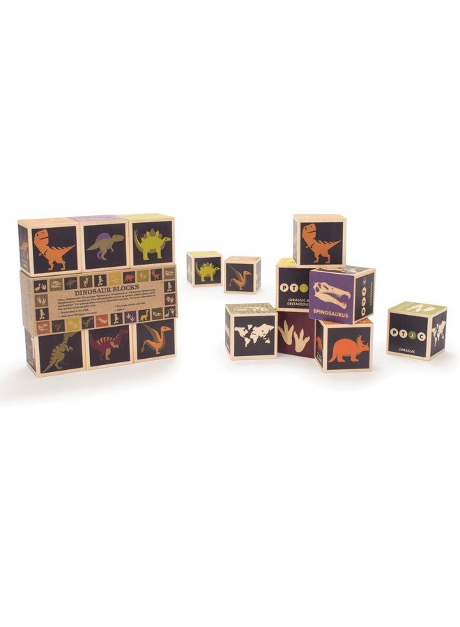 Uncle Goose Dinosaur Blocks - Made in The USA - Image 4