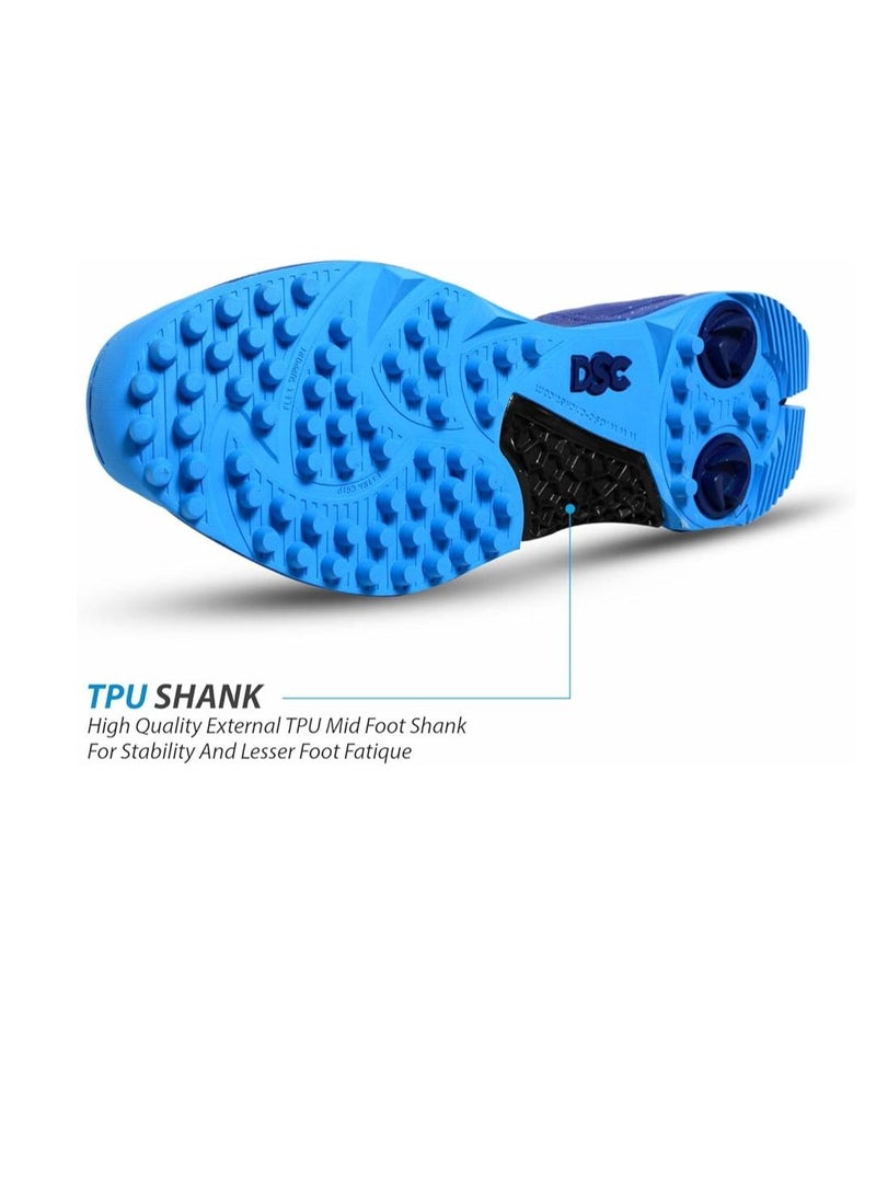 DSC Jaffa 22 Cricket Shoes for Men & Boys | Size 10 UK / 11 US / 44 EU | Breathable Mesh Upper | Non-Slip Durable Sole | Lightweight & Stable for Training & Matches - Image 5