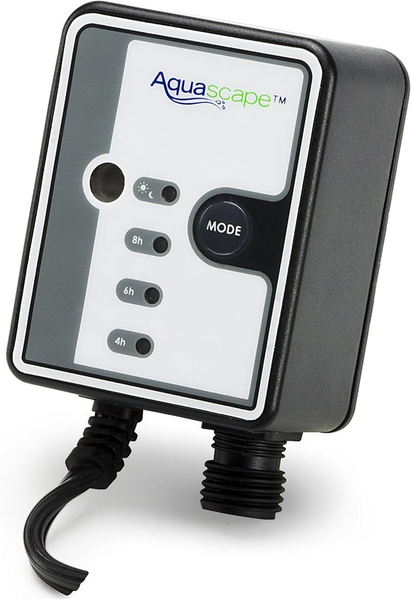 Aquascape Light Sensor Photocell with Digital Timer for Pond Waterfall Garden and Landscape Features  84039 - Image 1