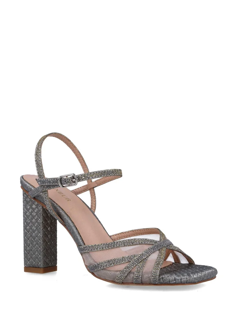 MENBUR Ankle Strap High Heel Sandals