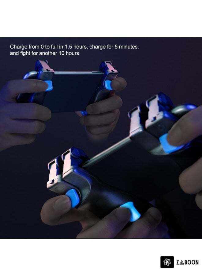 Zaboon - FLYDIGI Stinger 2 4 in 1 One-button Burst Shooting Main and Secondary Button Capacitive Mobile Phone Game Button Set, Compatible with Android and IOS Systems - Image 1