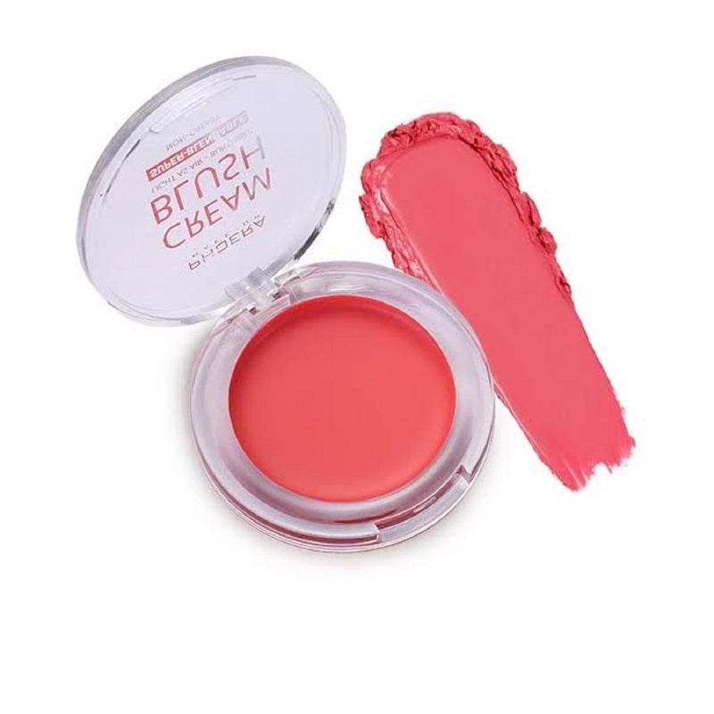 PHOERA Makeup Face Cheek Blush Cream Matte Blusher Super blendable SweatResistant Pressed Foundation Non_Greasy Palette 105 DUSK