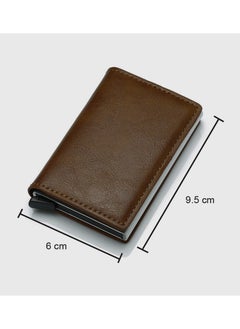 THE PACK Card Holder  Wallet Men Carbon Fiber Leather Slim Thin Smart Wallet Minimalist Wallet Gift  - Image 4