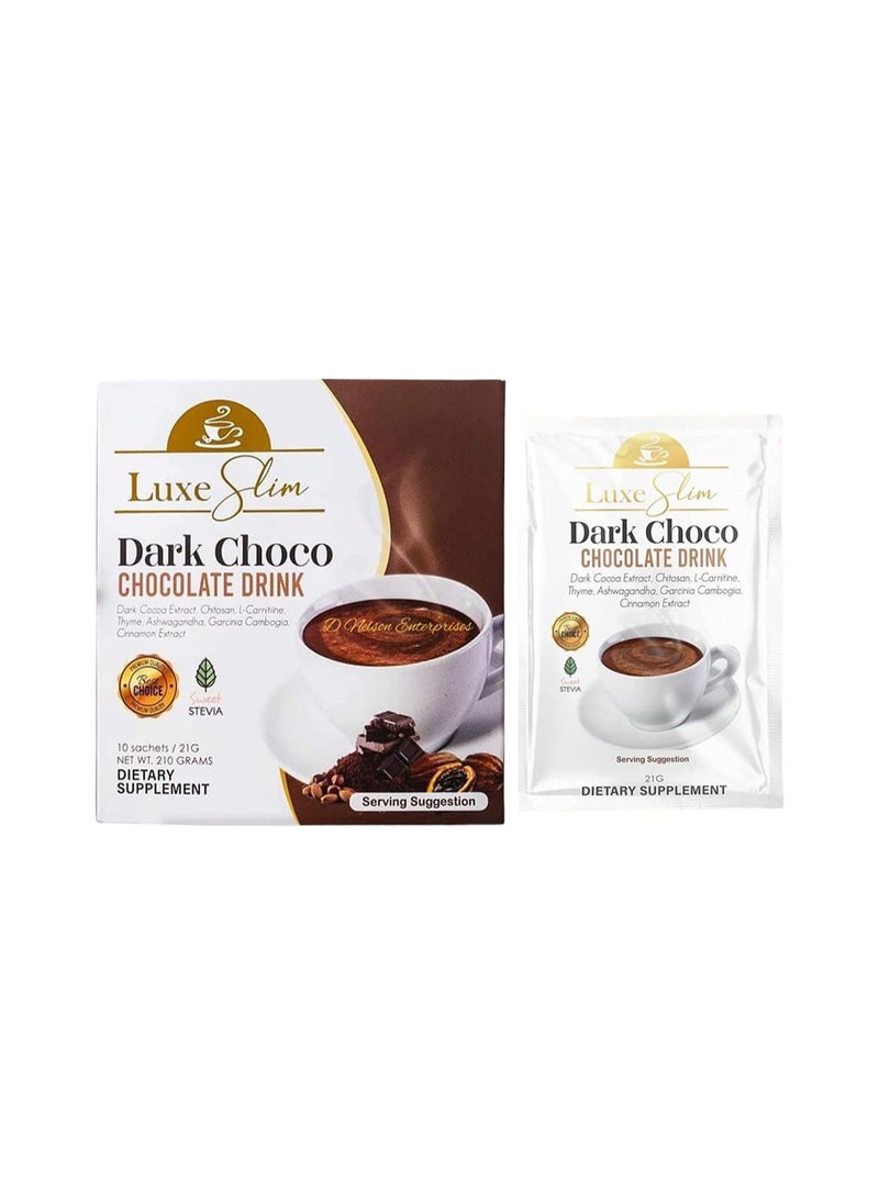 Luxe Slim Dark Choco Chocolate Drink 