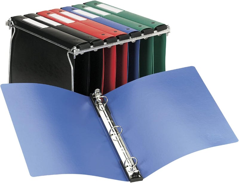 Avery Hanging Storage 3 Ring Binder with 1 Inch Round Rings - Blue - Image 5