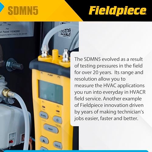 Fieldpiece Dual-Port Manometer - SDMN5 - Image 4