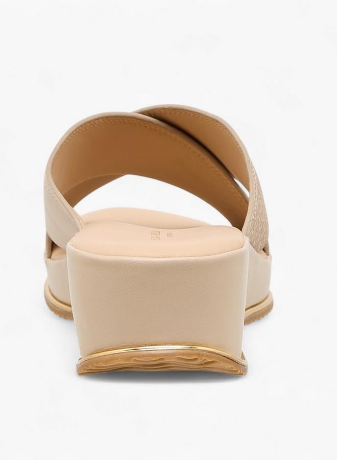 Flora Bella By Shoexpress Women Printed Wedge Sandals - Image 5